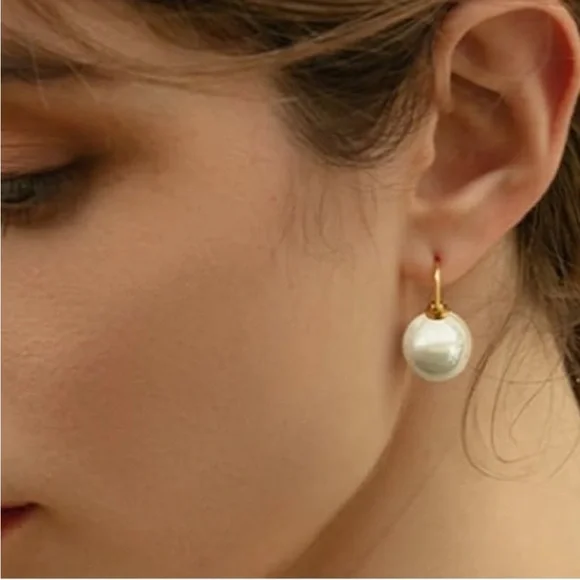 KATE SPADE NEW YORK ♠️✨ shine on pearl drop earrings - Picture 7 of 8